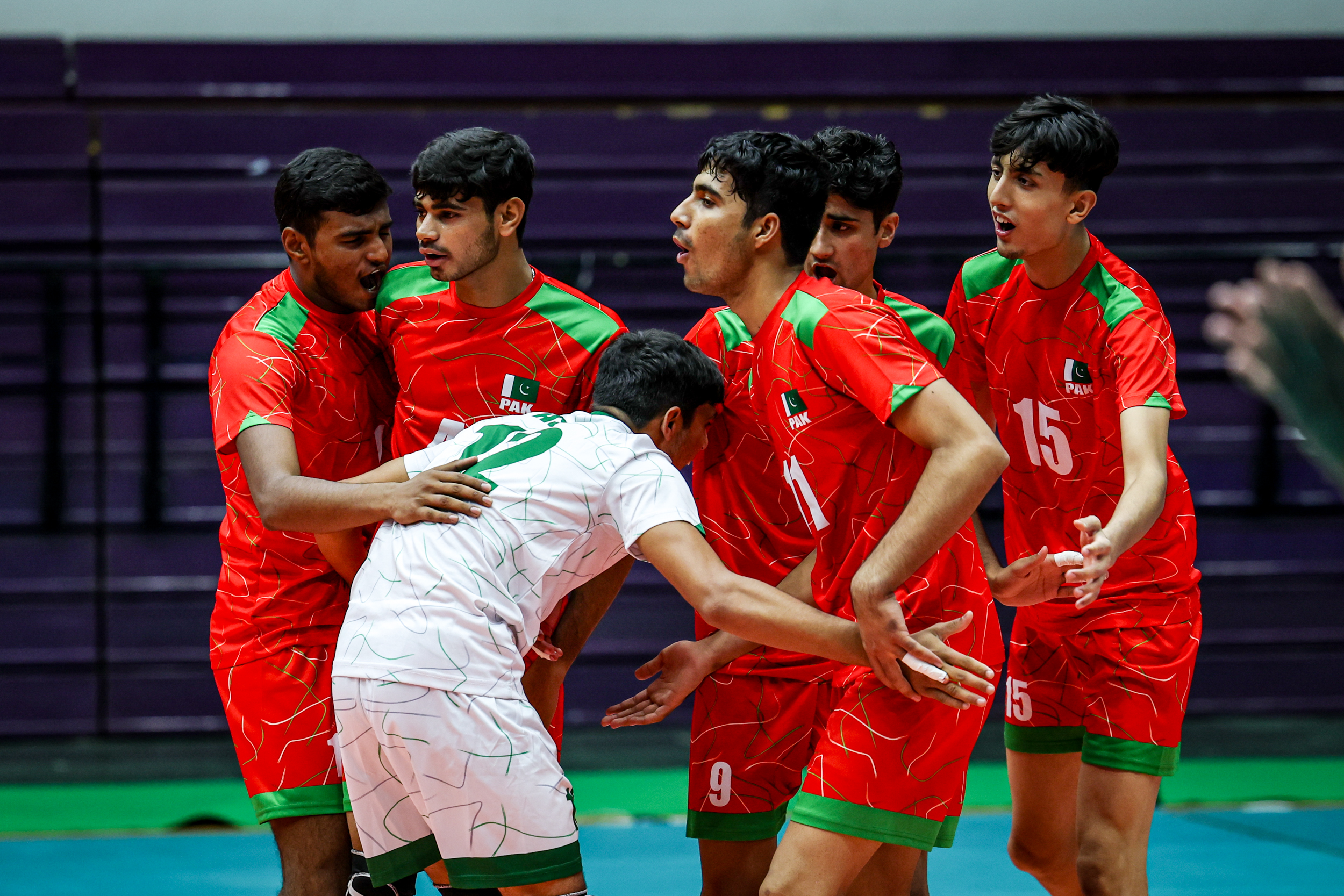 Pakistan U16 Team Storms into Quarterfinals of the 2nd Asian Men’s U16 Volleyball Championship 2025