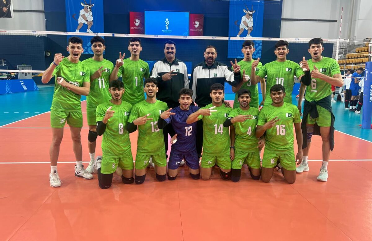 Pakistan Defeats Mongolia 3-0 in Opening Match of 3rd Asian Youth Games Volleyball Event – Bahrain