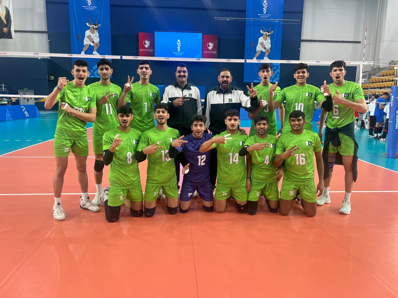 Pakistan Defeats Mongolia 3-0 in Opening Match of 3rd Asian Youth Games Volleyball Event – Bahrain