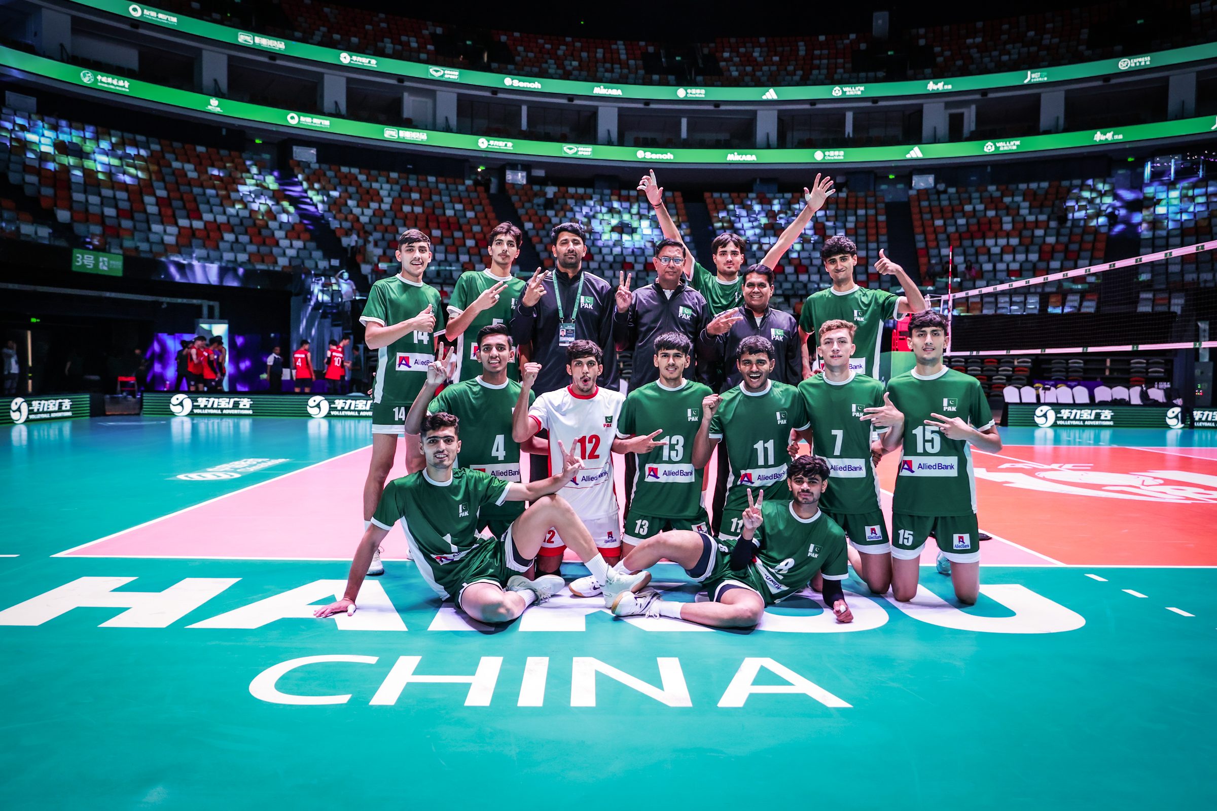 Pakistan Make Dominant Start at AVC Boys' U18 Volleyball Championship 2026 with Straight-Sets Victory Over Kyrgyzstan – Pakistan Volleyball Federation