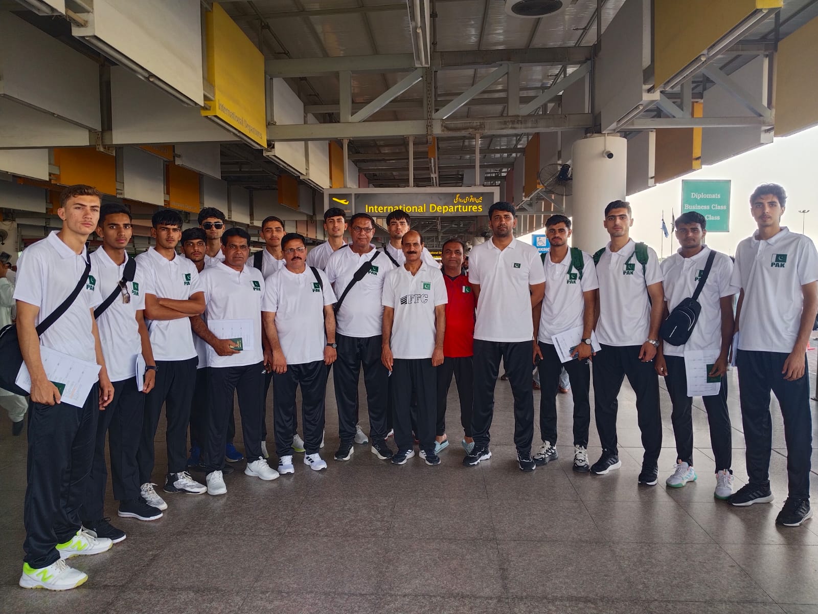 Pakistan U18 National Volleyball Team Departs for 16th Asian Boys’ U18 Volleyball Championship 2026 in China